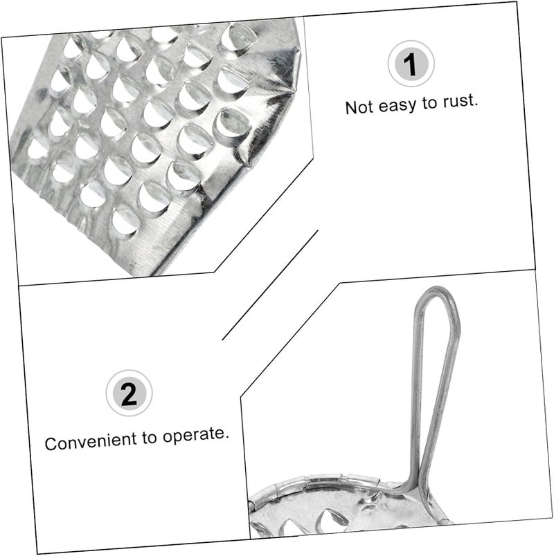 Stainless Steel Kitchen Grater for Vegetables Cheese Easy Clean Compact Design - Image 3